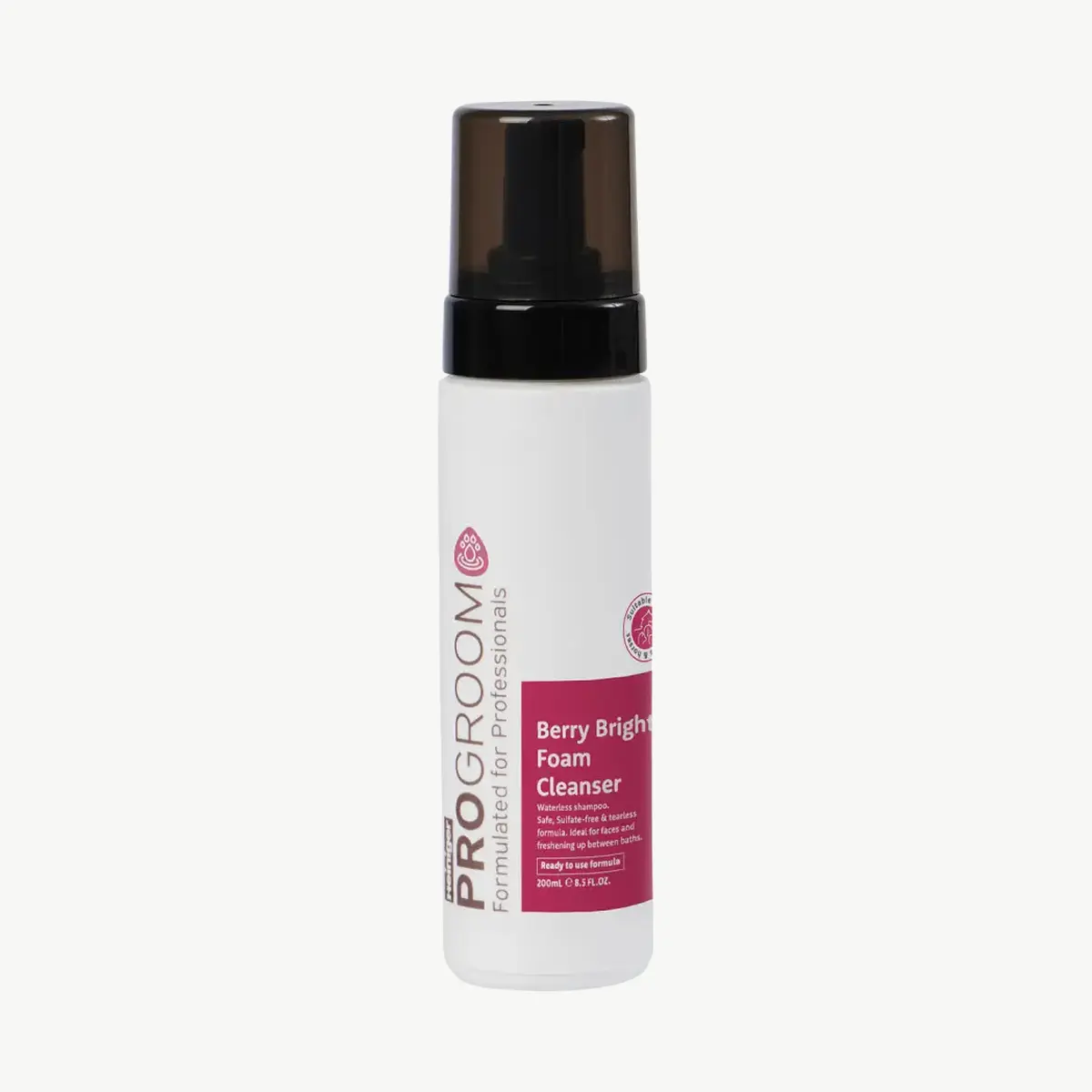 Heiniger ProGroom Berry Bright Foam Cleanser